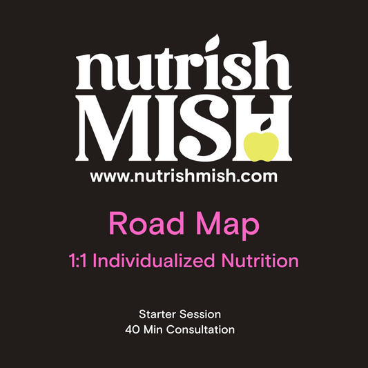 Start Here- 1:1 Individualized Nutrition Roadmap (includes 40 minute consultation)